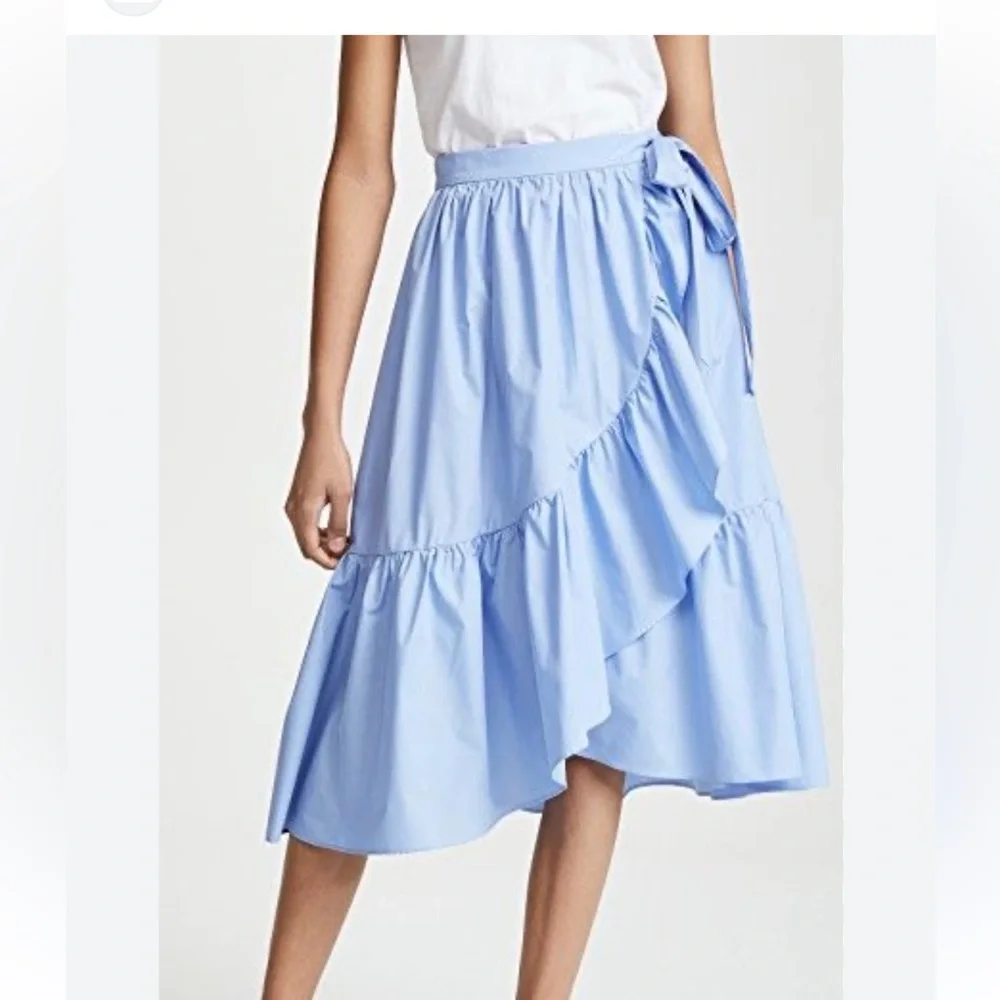 Wrap Ruffle Midi Skirt - Picture 1 of 5